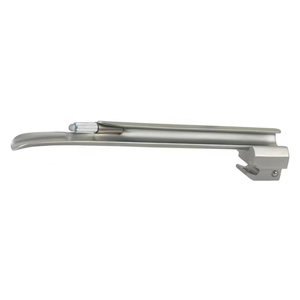 Set de Laringoscopio de Fibra Óptica Miller Premium - 6 Hojas |   Kit de Intubación Reutilizable y Autoclavable con Cuchilla Recta LED de Acero Inoxidable - Product Image 4