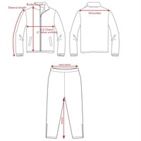 Ensemble de survêtement en nylon respirant haut de gamme personnalisé, nouvelle collection, vêtements de sport d'hiver, veste à capuche, jogging, ensemble coupe-vent zippé