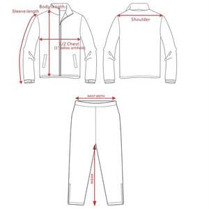 Conjunto Deportivo de Nylon Transpirable de Alta Calidad, Chaqueta con Capucha y Pantalones Deportivos con Cierre, Cortavientos, Nueva Colección de Invierno - Product Image 4