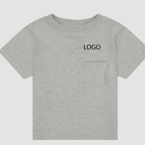 Matériaux respirants pour la collection d'été, design élégant, col rond, avec poche avant et logo personnalisé / Confortable - Product Image 1