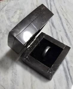 Boîte à bagues en résine, boîtes de rangement pour bagues, boîte intérieure en résine époxy, fabrication sur mesure, meilleures ventes - Product Image 4