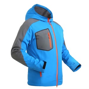 Men Outdoor <b>Jacket</b> Waterproof Windproof Hooded Windbreaker Mountain Hiking <b>Rain</b> Coat Grey <b>Black</b> Blue Olive Wine - Product Image 4