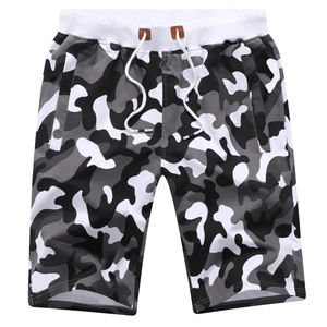 Pantalones Cortos de Mezclilla para Hombre, Sólidos, Desgastados, Ajustados, Casuales, Resistentes al Viento, Transpirables, de Secado Rápido, Cintura Alta, con Cierre de Cordón - Product Image 1