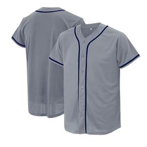 Conjunto de Uniforme de Béisbol al por Mayor con Logotipo Personalizado, Nombre y Número, Colores, 100% Poliéster, Nueva Llegada - Product Image 1