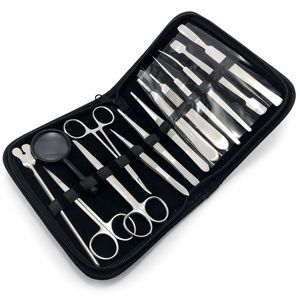Kit de dissection, outils de dissection pour étudiants en médecine, anatomie, biologie, instruments de piercing corporel, ensemble de 9 pièces - Product Image 3