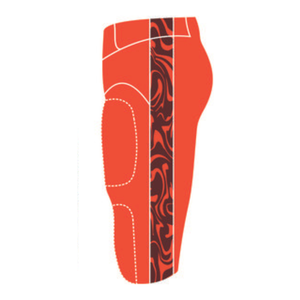 Custom Heavyweight <b>Spandex</b> Summer Printed American Football <b>Pant</b> Wholesale Premium Tricot Satin Match Wear Protective Practice - Product Image 3