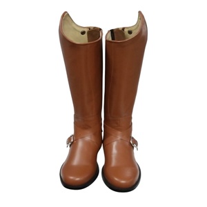 Bottes d'équitation western confortables et personnalisées en cuir véritable de haute qualité, fabriquées en cuir véritable, durables, avec fermeture YKK - Product Image 1