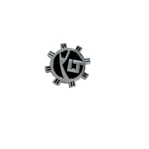 Customized Soft enamel Metal Crafts with Black Nickel Gold Silver Copper Glitter Finish coins - Product Image 2
