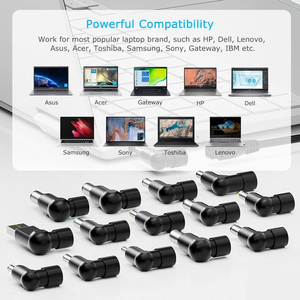 อะแดปเตอร์ AC อเนกประสงค์ 90W สำหรับแล็ปท็อป ใช้แทนที่อะแดปเตอร์เดิมของ Dell HP Acer Asus Lenovo IBM Toshiba <span class=keywords><strong>Samsung</strong></span> Sony Fujitsu พร้อมหัวต่อ 15 แบบ - Product Image 3