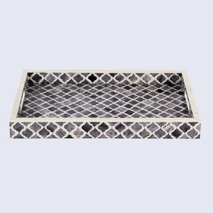 Luxury Bone Inlay <b>Vanity</b> Tray for Bathroom Counter Organization - Product Image 1