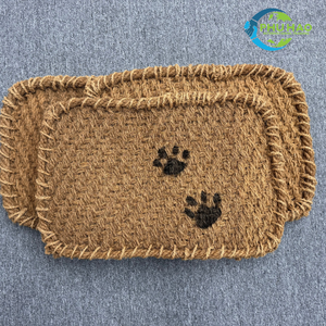 Alfombra de Fibra de Coco PALM MAT / COIR MAT, Alfombra Ecológica para Mascotas, Opción Sostenible, Duradera y Naturalmente Higiénica - Product Image 4