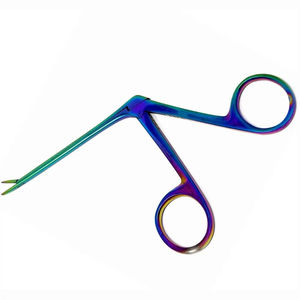 Pinzas Quirúrgicas ENT de Acero Inoxidable para Oído y Nariz, Recubrimiento Arcoíris, Pinzas Tipo Cocodrilo, Instrumentos Médicos Reutilizables - Product Image 1