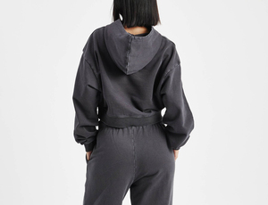 Sweat-shirts de fitness à fermeture éclair intégrale avec poches, vestes pour femmes, vêtements chauds à manches longues, hauts de yoga, vêtements de sport - Product Image 4