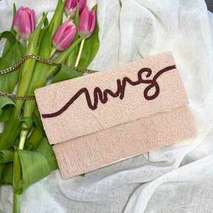 Bolso de Mano Artesanal de Lujo Tradicional Indio con Cuentas de Vidrio y Asa de Baguette, Multicolor, Casual, Duradero, Bolso Tote Artesanal Promocional - Product Image 3