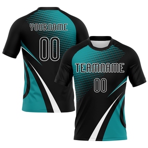 Uniforme de Voleibol Sublimado Personalizado Azul Marino-Negro con Rayos, el Más Vendido de la Industria, Venta Directa al Por Mayor - Product Image 5