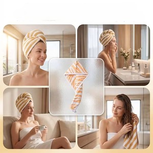 Premium Stripe Towels Wholesale Bulk Supplier | Soft Absorbent Cotton Stripe Towels Manufacturer Pakistan - Product Image 2