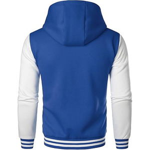 Varsity <b>Jacket</b> Melton Wool and Genuine Leather Custom Varsity <b>Jacket</b> Wind <b>Jacket</b> <b>Men</b> Customized Design - Product Image 3