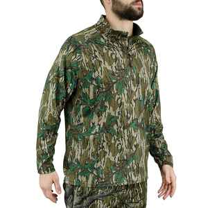 Camisa de Caza de Camuflaje para Hombre, Manga Larga, Tejido Softshell Transpirable de Poliéster, para Otoño - Product Image 4