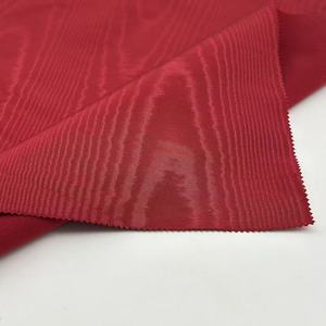 <span class=keywords><strong>Tissu</strong></span> en <span class=keywords><strong>taffetas</strong></span> avec finition <span class=keywords><strong>moiré</strong></span> 100% polyester 210GSM, séchage rapide, respirant, écologique, antistatique, matière de doublure pour filles - Product Image 1