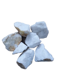 Cristal de Quartz blanc semi-cristallin grande taille agrégat naturel brillant copeaux de pierre concassée exportation qualité pierre artificielle - Product Image 6