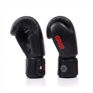 Gants de boxe Royal Enfield Fairtex en cuir, à doigts entiers, fermeture auto-agrippante, équipement d'entraînement et de compétition pour adultes - Product Image 4