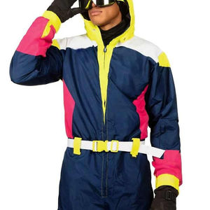 Conjunto de Traje de Esquí Impermeable Unisex Personalizado, Traje de Nieve Cortavientos con Chaqueta y Pantalones, Ropa de Exterior para Snowboard - Product Image 3