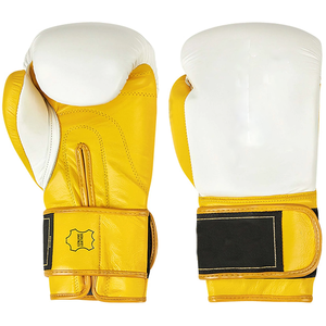 12oz Boxing Gloves for Adults - Professional Lace up Design With Custom Logo - Genuine Leather Material - Product Image 4