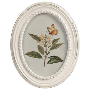 Cadre photo en bois MDF artisanal écologique en bois brun, style rustique vintage, créatif et durable, pièce d'ameublement. - Product Image 1