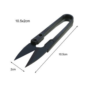 Hot Selling Simple Stainless Steel U-shaped Yarn Scissors with Zinc Alloy Handle Multi-functional for Hand Sewing - Product Image 6