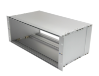 RDEKONO Schroff Nvent 19" 3U Châssis de sous-rack CPCI en aluminium ATCA VPX avec guide de carte vertical pour rack de serveur 24563-131