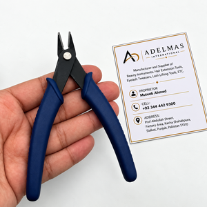 Alicates Cortadores de Extensiones de Cabello con Logotipo Personalizado, de Acero Inoxidable, con Mango Negro, Herramienta para Cortar Extensiones de Queratina - Product Image 4