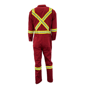 Nuevo Mono de Seguridad Glory para Mecánicos de Campos Petroleros, con Cremallera y Bolsillo, de la Mejor Calidad - Product Image 3