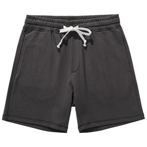 Pantalones Cortos Deportivos de Algodón para Hombre, de Color Sólido, con Cordón Ajustable, Cintura Media, Tejido Transpirable - Product Image 6