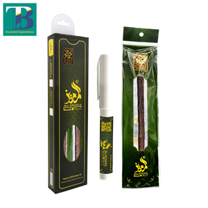 Cepillo de dientes 100% natural, ideal para viajes, Al-Mumeez Olive Miswak con soporte de plástico Doodiya, cuidado bucal orgánico de primera calidad. - Product Image 1