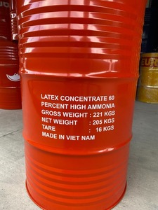 NGOC CHAU Raw Natural <b>Rubber</b> Latex 60%DRC Milky White Centrifuged High Ammonia (HA) Steel Drum Packing ISO 9001 Certified Ho Chi - Product Image 5