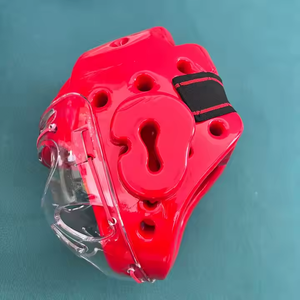 Casque de Taekwondo en PU respirant antidérapant de haute qualité avec 8-10 aérations – Équipement de protection d'arts martiaux le plus vendu – Logo personnalisé - Product Image 5