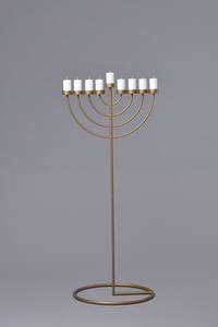 Chandelier en forme d'arbre doré, porte-bougie en métal texturé, design artistique en forme de branche, centre de table artistique, idéal pour la décoration intérieure - Product Image 6