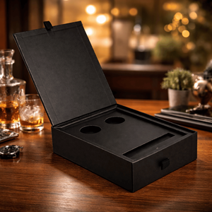 Caja de Envío de Cartón Kraft Ecológica con Logotipo Personalizado |   Empaque Rígido con Relieve, Forro de Esponja y Cierre Magnético para Ropa - Product Image 2