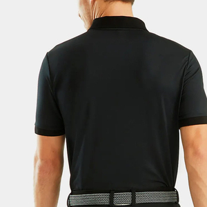 Camisas de equitación para hombre de diseño multipanel en color sólido, personalizadas, elásticas y para fitness. - Product Image 3