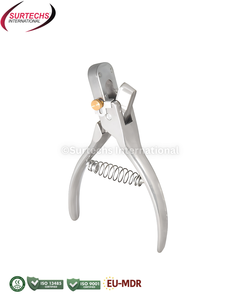 Surtechs Ear Notcher U Notch Large Instrument d'identification vétérinaire du bétail en acier - Product Image 4
