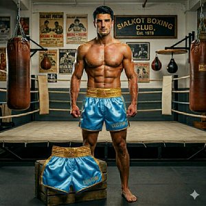 Pantalones Cortos de Muay Thai Sublimados Personalizados OEM al por Mayor, de Secado Rápido, Satinados y Suaves, para Clubes de Boxeo, Fabricante de Pantalones Deportivos - Product Image 5