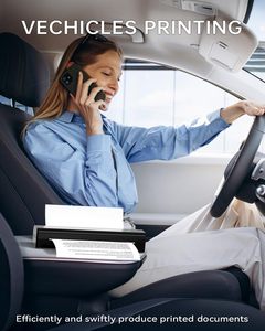 Xách tay A4 Máy in nhiệt 203dpi cho <span class=keywords><strong>bluetooth</strong></span> Khả năng tương thích hỗ trợ 8.5x11 \ "Chúng tôi thư & A4 mini phong cách cho điện thoại - Product Image 6