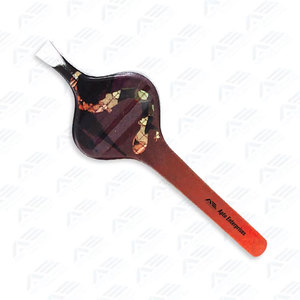 Pinzas de acero inoxidable para depilación de precisión, pinzas profesionales inclinadas con etiqueta privada, instrumentos de belleza - Product Image 5
