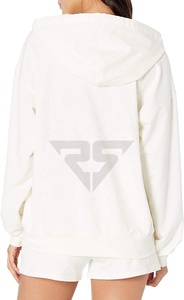 Sudadera con capucha personalizada de nuevo diseño para mujer, sudaderas con capucha cómodas de manga larga informales de algodón de alta calidad para mujer - Product Image 2