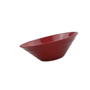 ชามขนาดใหญ่ PGT ทนทานและเป็นมิตรกับสิ่งแวดล้อม - สีแดงคลาสสิก |   MIT - Product Image 1
