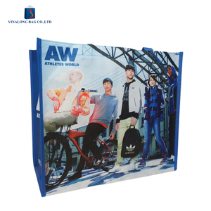 Bulk Supply Sustainable Custom RPET Bags from Recycled Plastic for Brand Promotion - Product Image 2