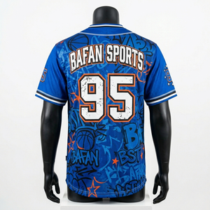 100% cotton T-shirt for men baseball jersey street style breathable athletic top urban fashion casual hip hop wear - Product Image 6