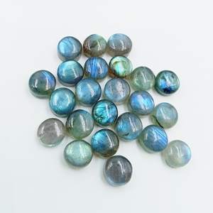 Perles de pierres précieuses rondes en labradorite naturelle, polies, pour la fabrication de bijoux, vente en gros, approvisionnement en vrac - Product Image 1