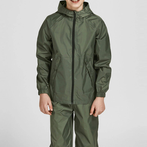 Meilleures ventes : Survêtements coupe-vent personnalisés en gros pour hommes – Ensemble deux pièces en nylon imperméable avec fermeture éclair pour activités de plein air - Product Image 3