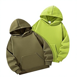 Color Block Winter Lined Boys Eco-Friendly Breathable Hoodie Pullover Sweatshirt Long Sleeve Fleece Polyester/Cotton Casual Wear - Product Image 1